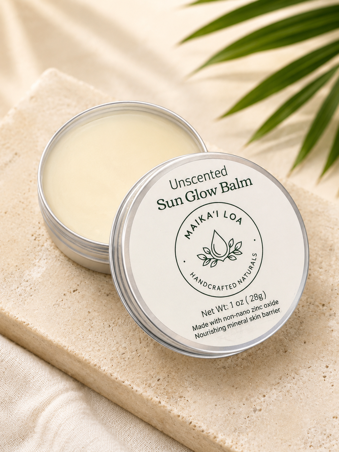 Sun Glow Balm- Unscented 1 oz