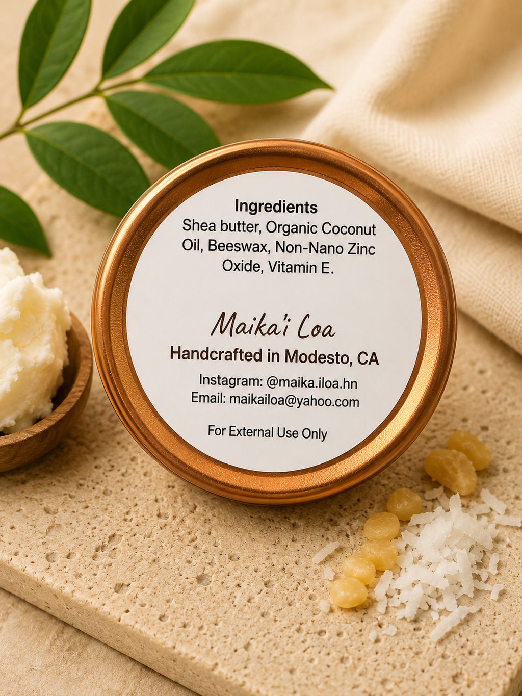 Sun Glow Balm- Unscented 3 oz