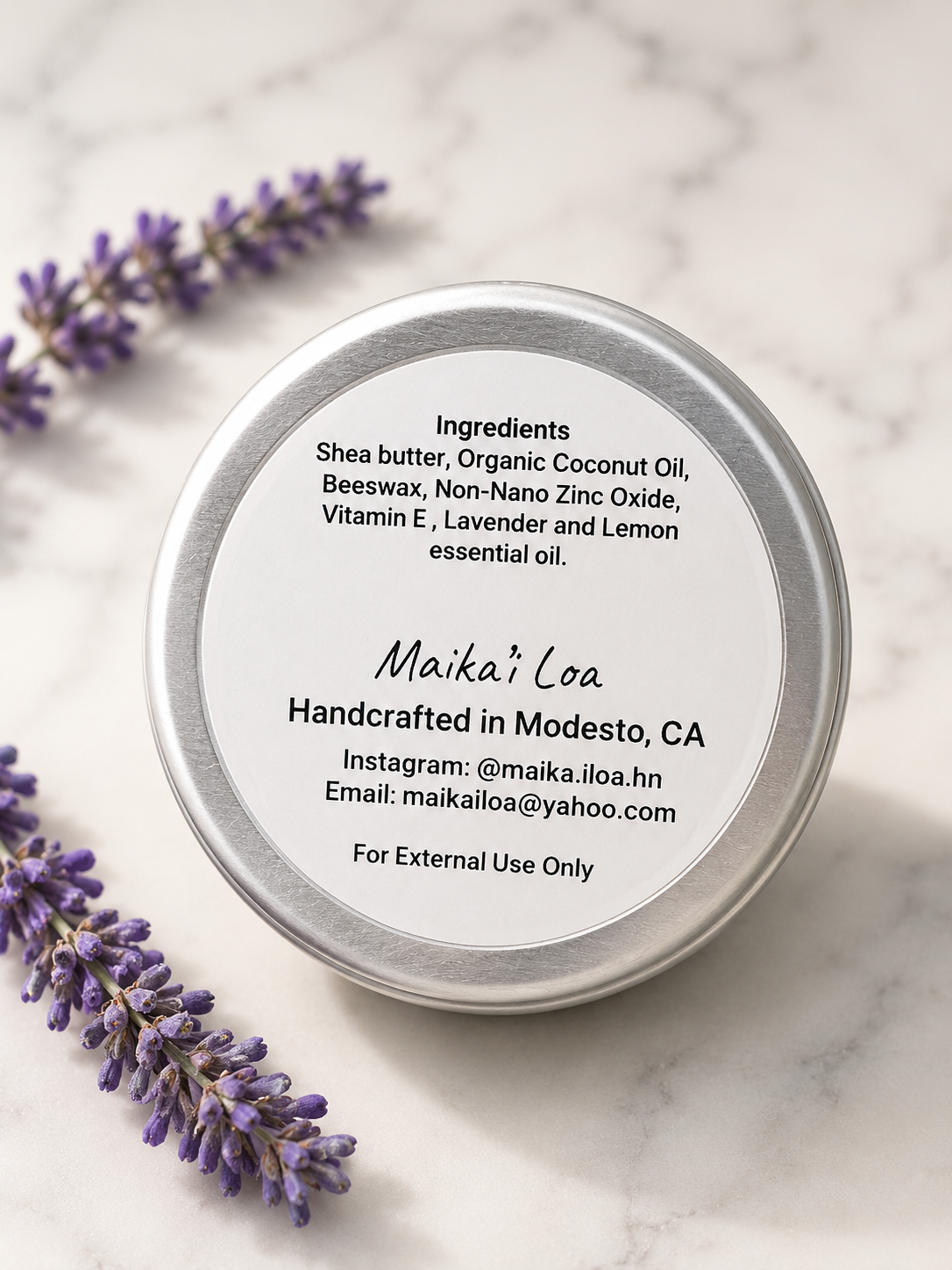 Sun Glow Balm- Lavender 3 oz