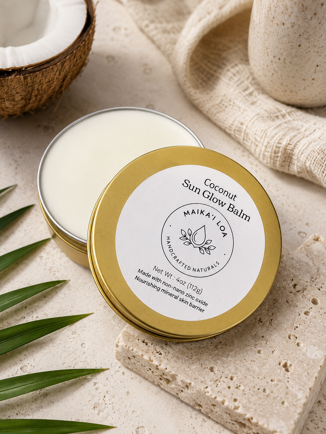 Coconut Tallow Sun Glow Balm