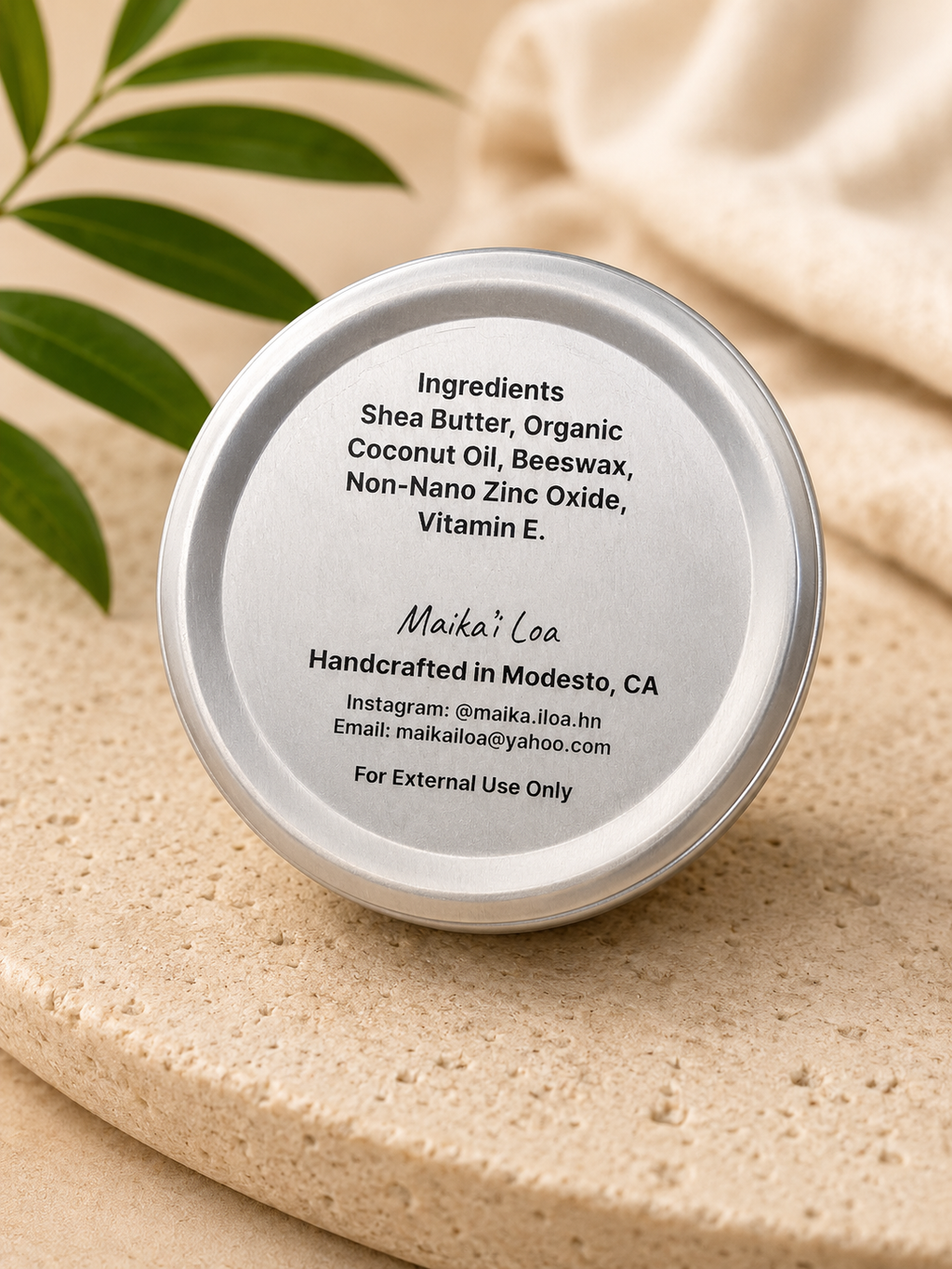 Sun Glow Balm- Unscented 1 oz