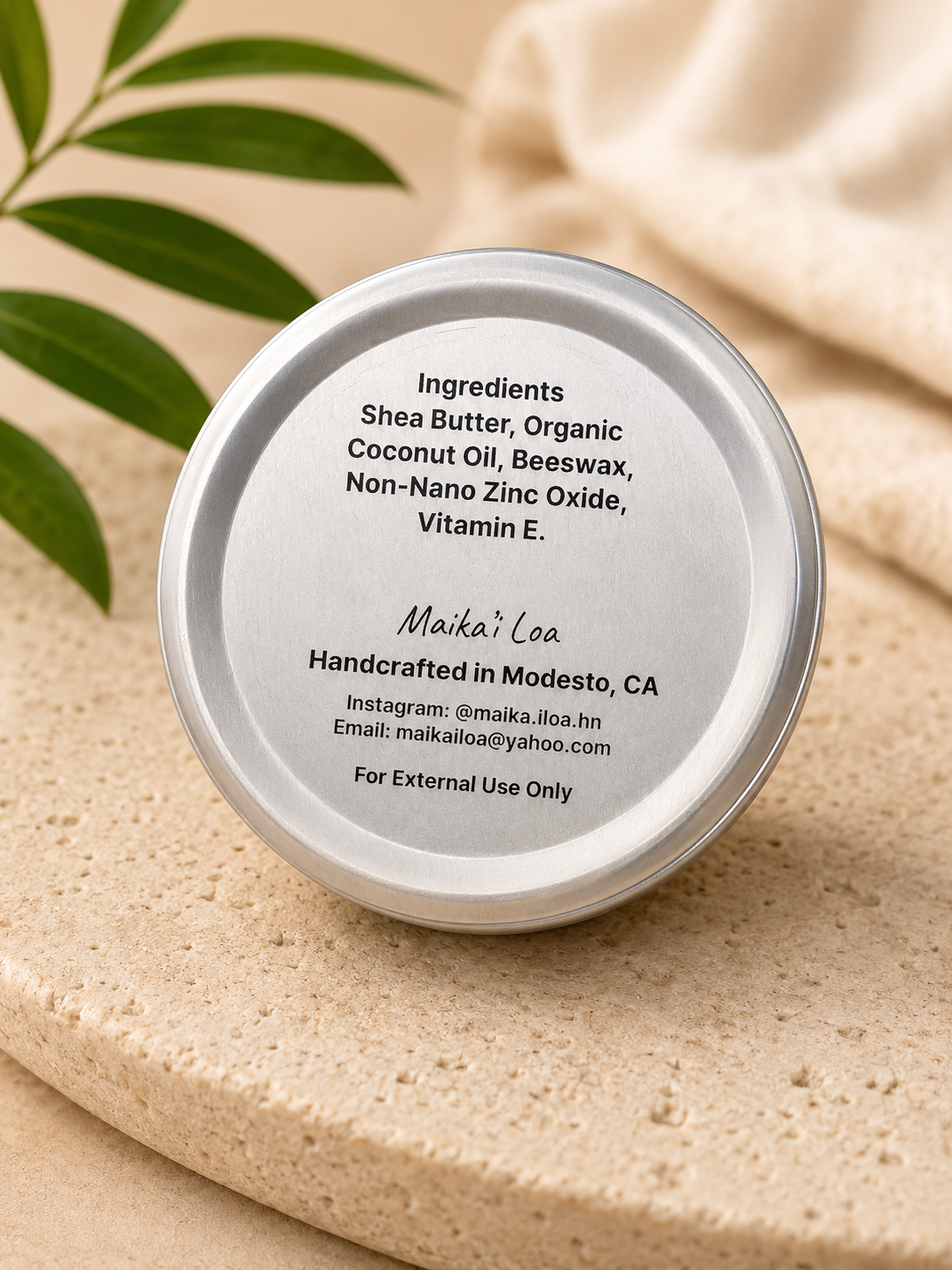 Sun Glow Balm- Unscented 1 oz