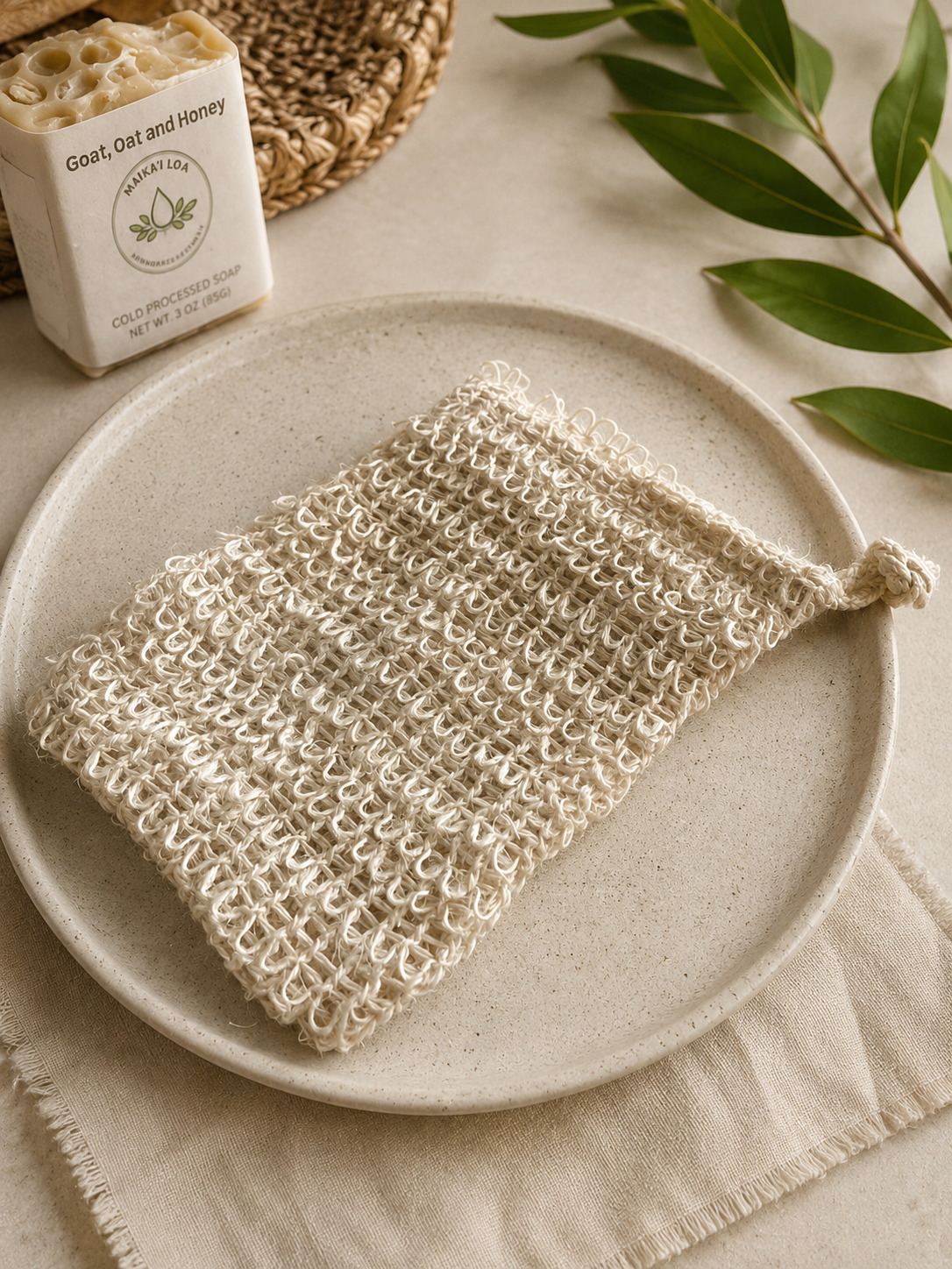 Sisal Soap Bag