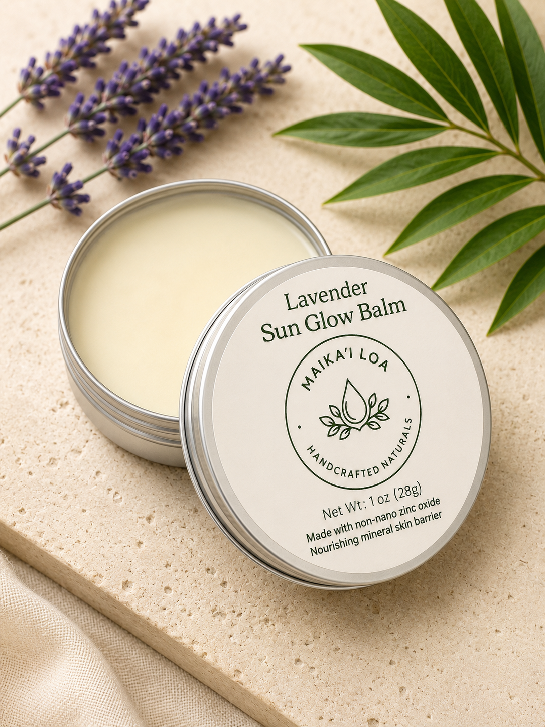 Sun Glow Balm- Lavender 1 oz