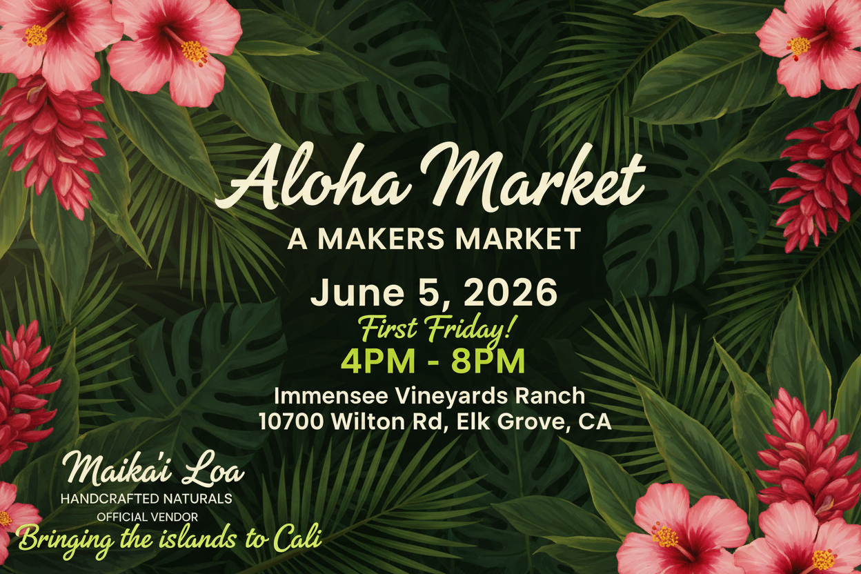 Maika'i Loa Aloha Market Hero Banner